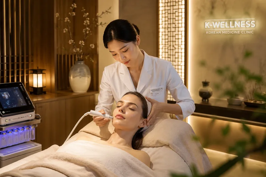 Korean Medicine clinic treatment room