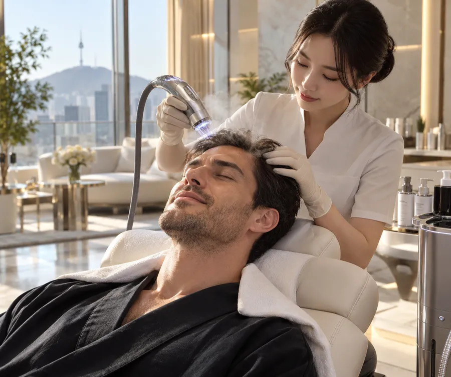The $20,000 Hair Transplant Trap: What Koreans Actually Do for Hair Loss Over Their Lunch Break — Photo 1