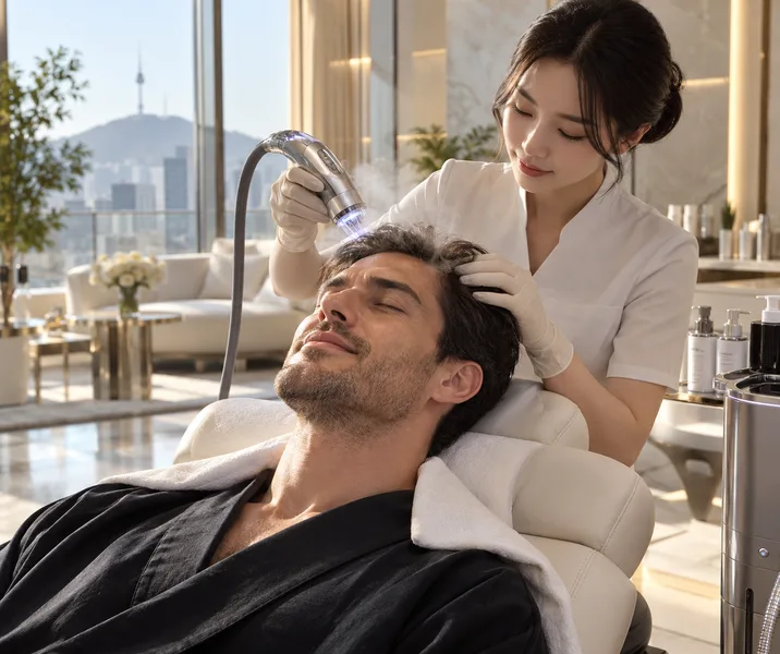 The $20,000 Hair Transplant Trap: What Koreans Actually Do for Hair Loss Over Their Lunch Break